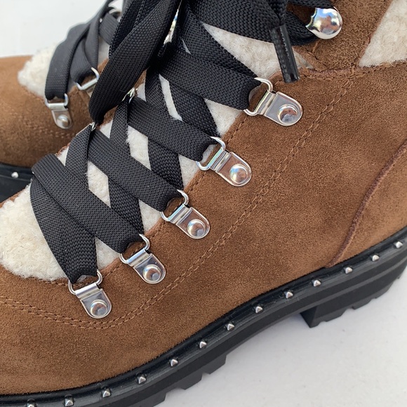 STEVE MADDEN | Receptive Lace-Up Hiker Booties - Picture 9 of 10